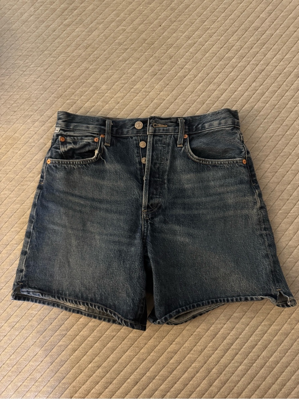 Citizens of Humanity Marlow Dark Wash Denim Shorts